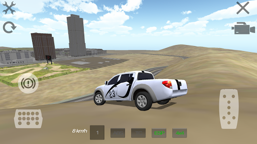 Extreme Pickup Crush Drive 3D - Gameplay image of android game