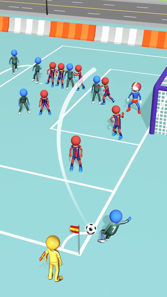 Soccer Goal Match・Sports Games - Gameplay image of android game