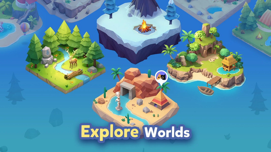 Hexa Merge: Tile Sort Puzzle - عکس بازی موبایلی اندروید