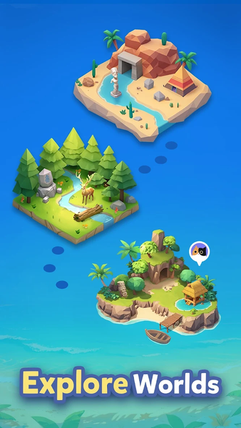 Hexa Merge: Tile Sort Puzzle - عکس بازی موبایلی اندروید