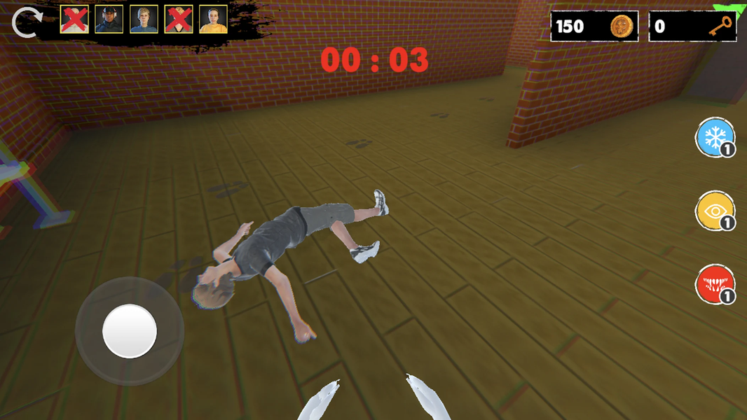 Hide in The Backroom: Online - Gameplay image of android game