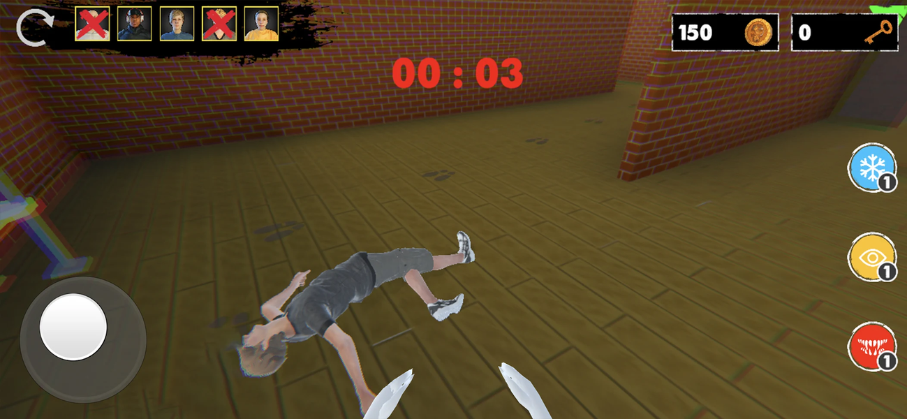 Hide in The Backroom: Online - Gameplay image of android game