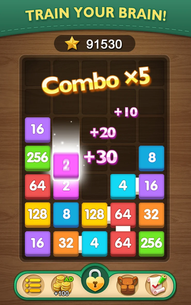 Merge Puzzle - Number Games - عکس بازی موبایلی اندروید
