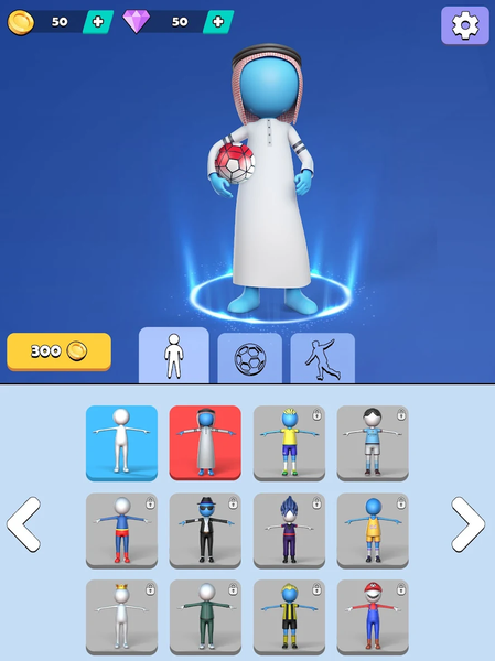 Kick It – Fun Soccer Game - Gameplay image of android game