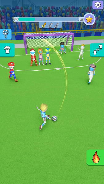 Kick It – Fun Soccer Game - عکس بازی موبایلی اندروید