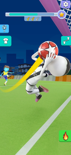 Kick It – Fun Soccer Game - Gameplay image of android game