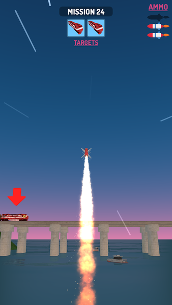 Missile Defense - Gameplay image of android game