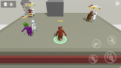 Noodleman.io 2 - Fight Party - Gameplay image of android game