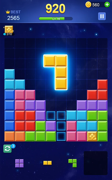Jewel Puzzle - Merge game - عکس بازی موبایلی اندروید