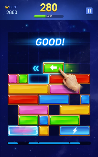 Jewel Puzzle - Merge game - عکس بازی موبایلی اندروید