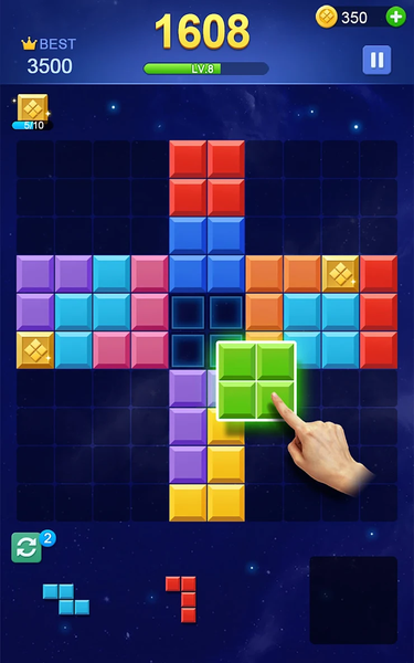 Jewel Puzzle - Merge game - عکس بازی موبایلی اندروید