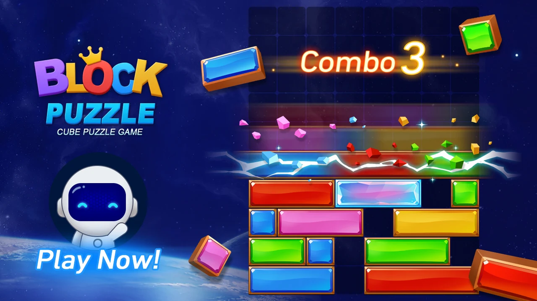 Jewel Puzzle - Merge game - عکس بازی موبایلی اندروید