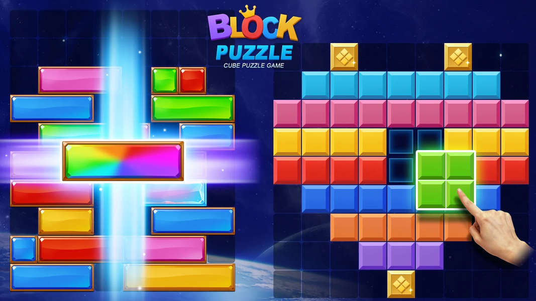 Jewel Puzzle - Merge game - عکس بازی موبایلی اندروید
