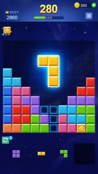 Jewel Puzzle - Merge game - عکس بازی موبایلی اندروید