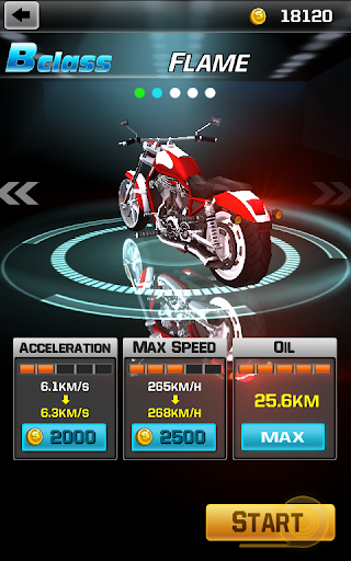Racing Moto - Gameplay image of android game