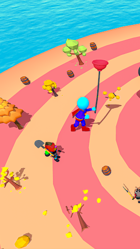 Smashers.io - Fun io games - Gameplay image of android game