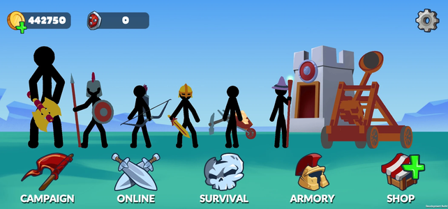 stick fight battle: endless war game mobile level 20 