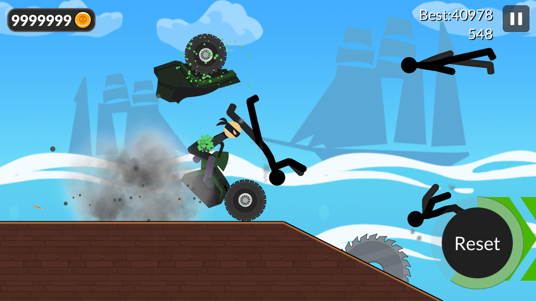 Stickman Extreme Destruction - عکس بازی موبایلی اندروید