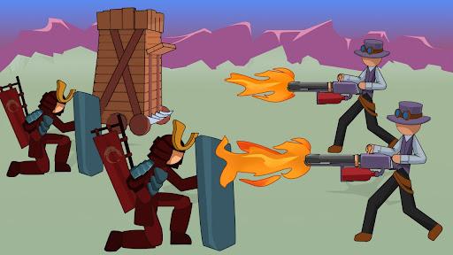 Stickman History Battle - Image screenshot of android app