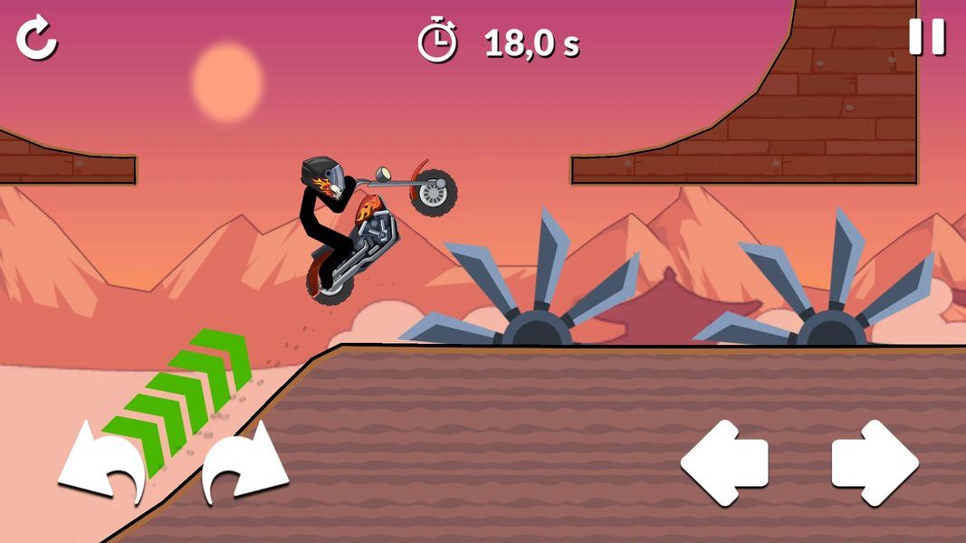 Stickman Moto Race Extreme - عکس بازی موبایلی اندروید