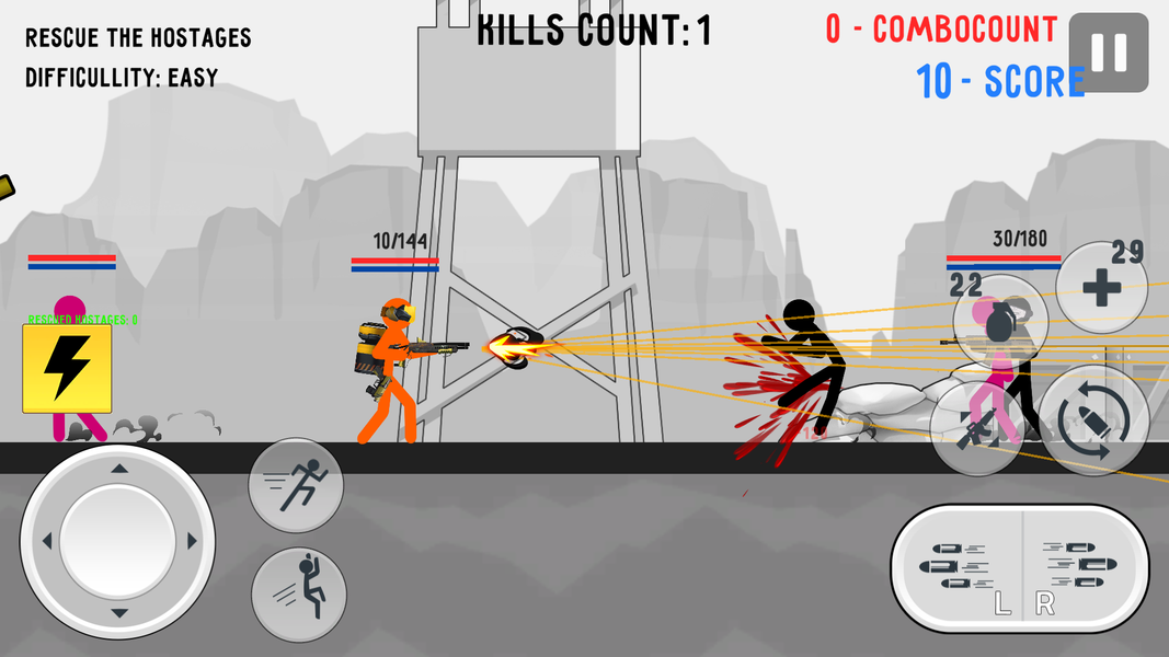 Stickman Warfare Battle Strike - عکس بازی موبایلی اندروید