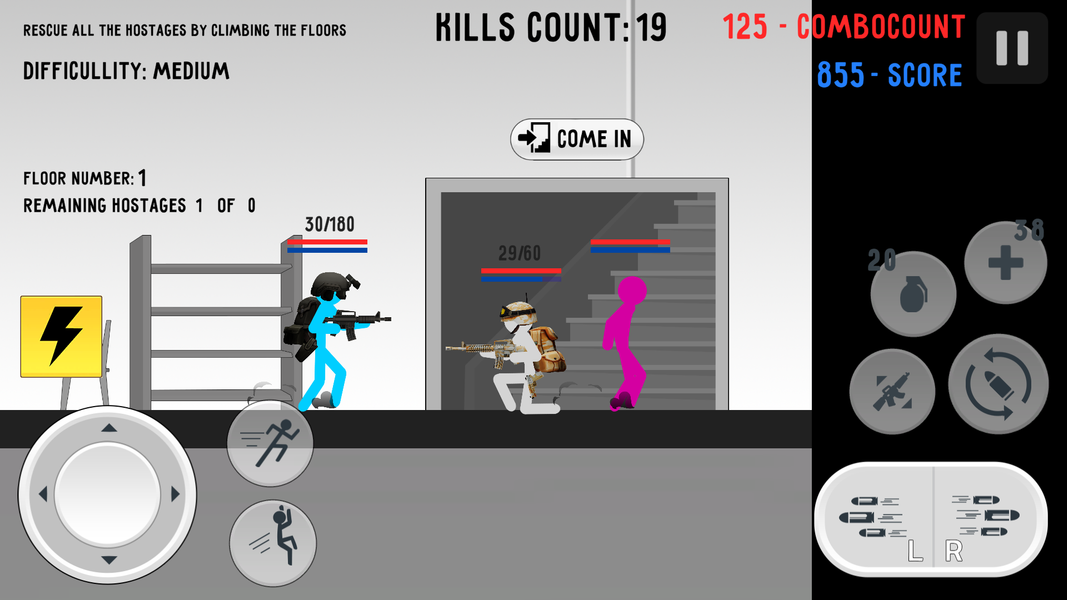 Stickman Warfare Battle Strike - عکس بازی موبایلی اندروید