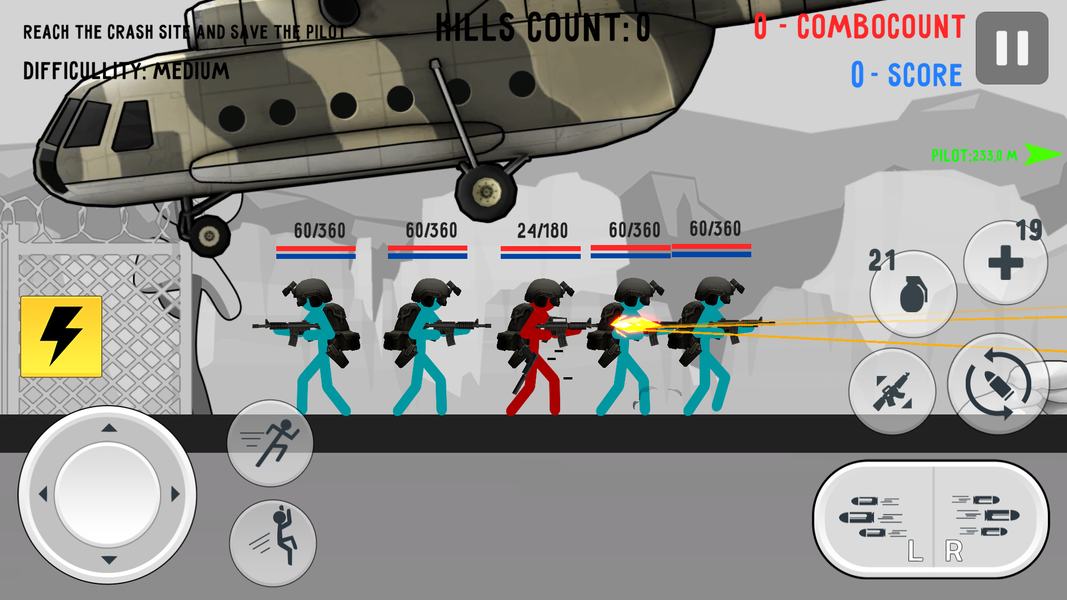 Stickman Warfare Battle Strike - عکس بازی موبایلی اندروید