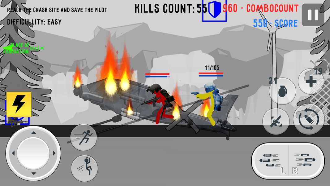 Stickman Warfare Battle Strike - عکس بازی موبایلی اندروید