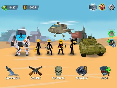Stickman World Battle - عکس بازی موبایلی اندروید
