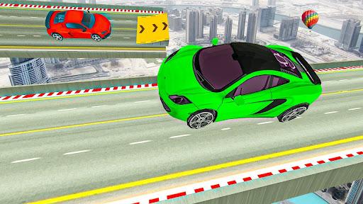 Mega Ramp Stunt Car Racing 3D - عکس بازی موبایلی اندروید