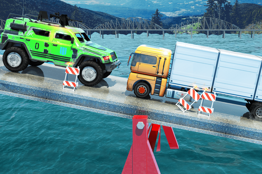 SeeSaw Car Balance Ramp Stunts - عکس بازی موبایلی اندروید