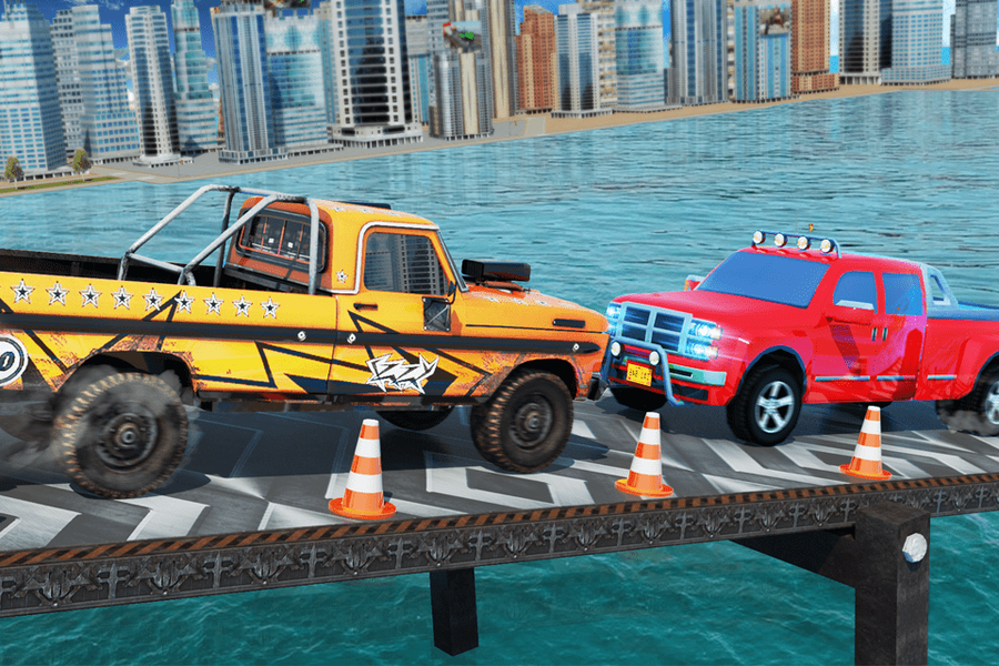 SeeSaw Car Balance Ramp Stunts - عکس بازی موبایلی اندروید