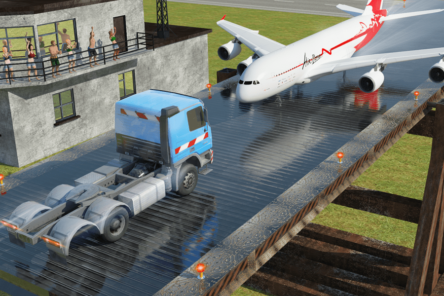 SeeSaw Car Balance Ramp Stunts - عکس بازی موبایلی اندروید