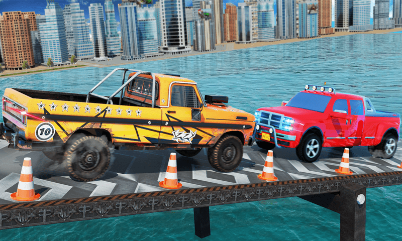 SeeSaw Car Balance Ramp Stunts - عکس بازی موبایلی اندروید