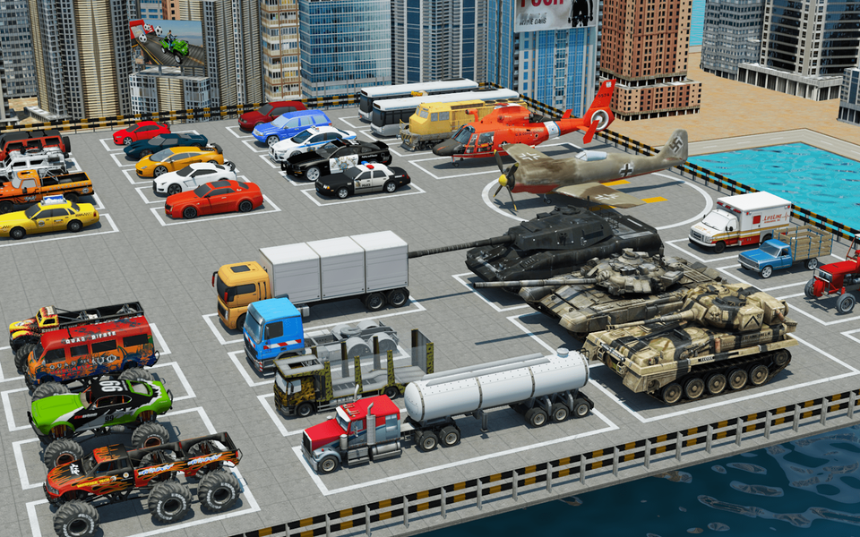 SeeSaw Car Balance Ramp Stunts - عکس بازی موبایلی اندروید