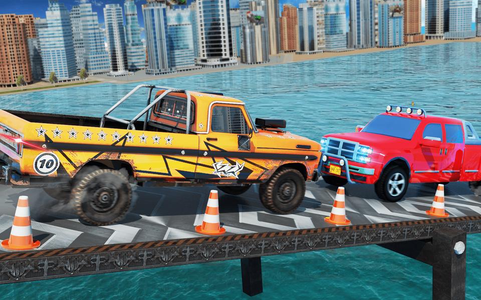 SeeSaw Car Balance Ramp Stunts - عکس بازی موبایلی اندروید