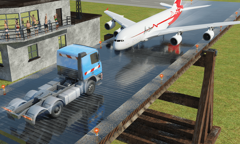 SeeSaw Car Balance Ramp Stunts - عکس بازی موبایلی اندروید