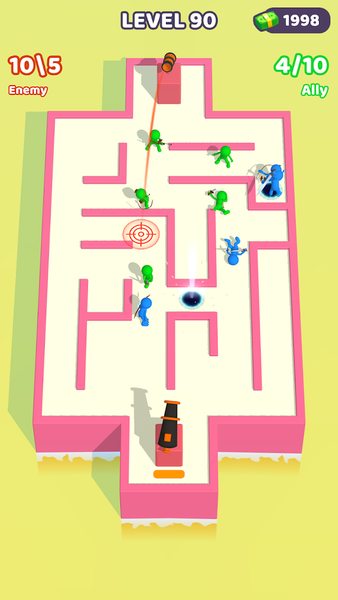 War Maze - Image screenshot of android app