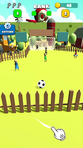 Crazy Goal — Fun Soccer Game - عکس بازی موبایلی اندروید