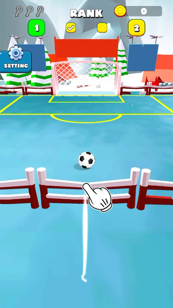 Crazy Goal — Fun Soccer Game - عکس بازی موبایلی اندروید