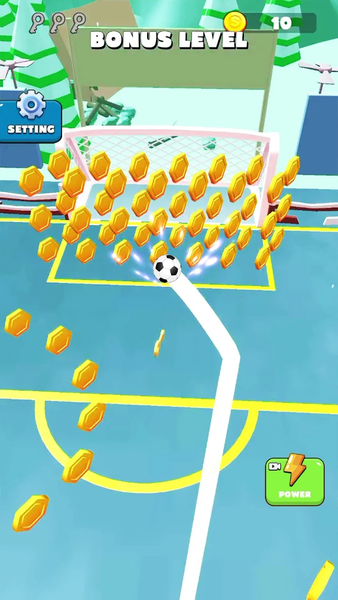 Crazy Goal — Fun Soccer Game - عکس بازی موبایلی اندروید
