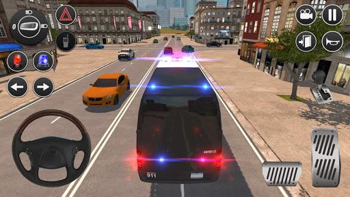 American Police Van Driving - عکس بازی موبایلی اندروید