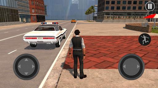 Classic Police Car Game: Police Games 2020 - Gameplay image of android game