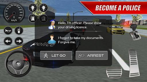 Real Police Car Driving v2 - Gameplay image of android game