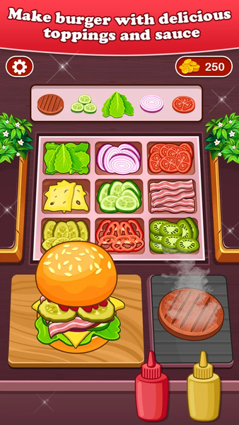 Cooking, Baking & Serving Game - عکس بازی موبایلی اندروید