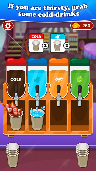 Cooking, Baking & Serving Game - عکس بازی موبایلی اندروید