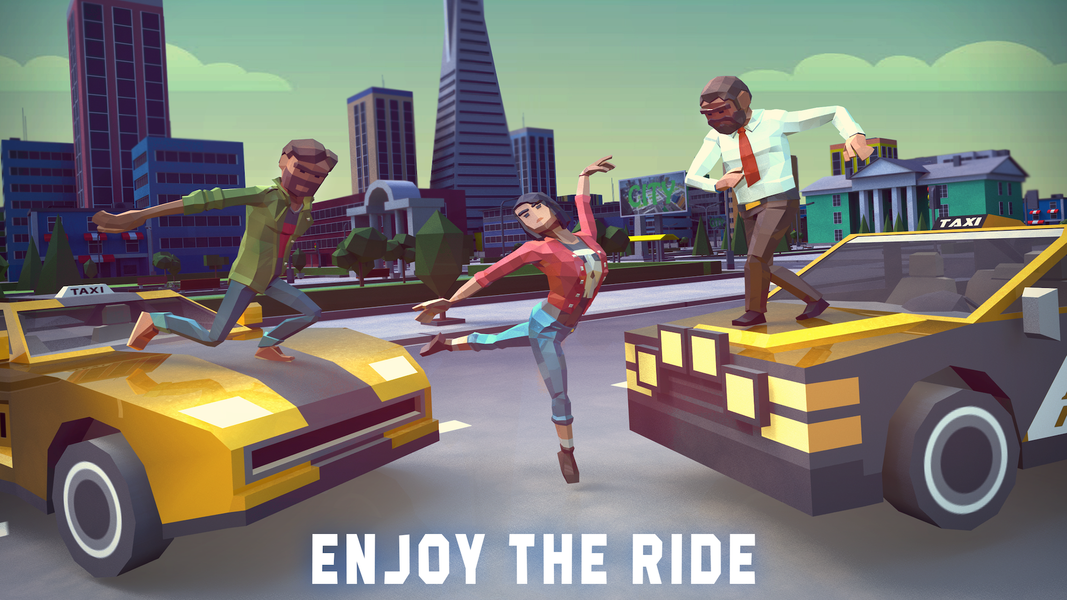 Taxi Driver Sims 2021 - عکس بازی موبایلی اندروید