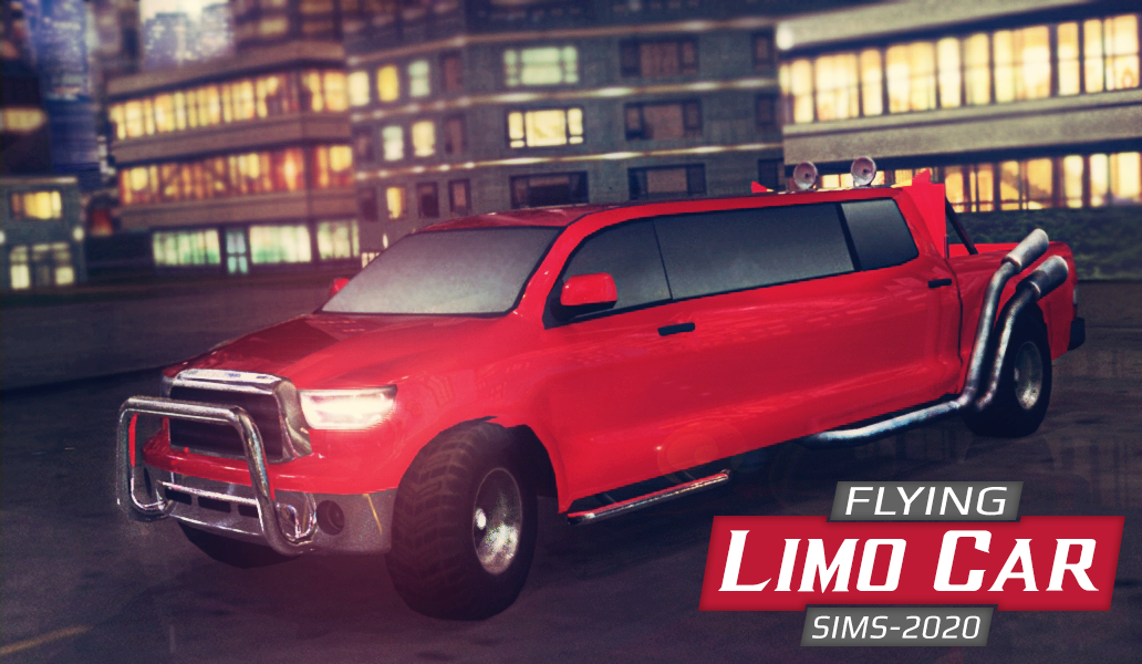 Flying Limo Car Sims ۲۰۲۰ - عکس برنامه موبایلی اندروید