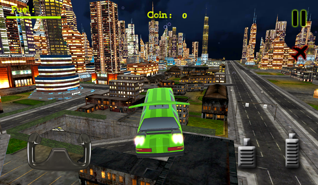 Flying Limo Car Sims ۲۰۲۰ - عکس برنامه موبایلی اندروید
