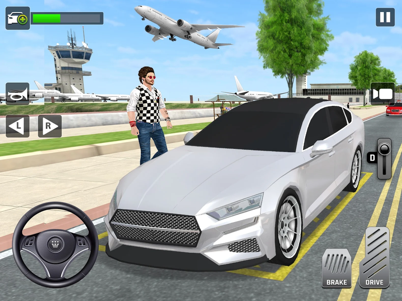 City Taxi Driving 3D Simulator - Gameplay image of android game